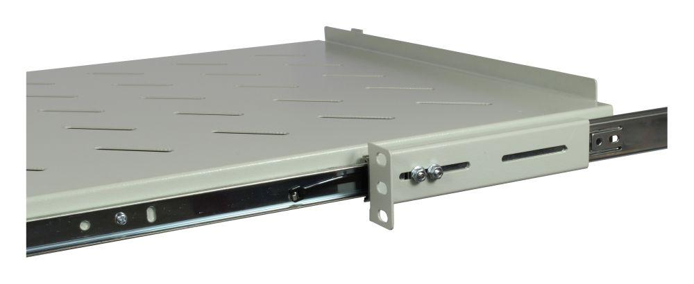 ALLNET 19"zbh. Fachboden ausziehbar, für 800mm Schrank tiefe, Lichtgrau, t550-650mm, ALLNET 19"zbh. Fachboden ausziehbar, für 800mm Schrank tiefe, Lichtgrau, t550-650mm,