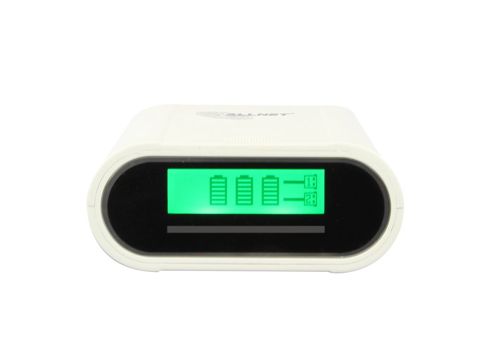 ALLNET Powerbank 18650 3,7V 3er-Gehäuse "weiß" ALL-PB103