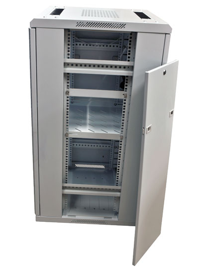ALLNET 19"Schrank, 22HE, B800/T 800mm, Glastür, Lichtgrau, SNB-Serie, ALLNET 19"Schrank, 22HE, B800/T 800mm, Glastür, Lichtgrau, SNB-Serie,
