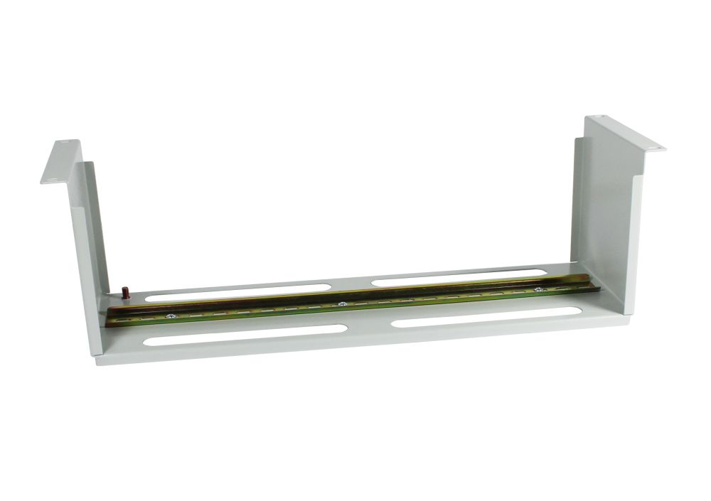 ALLNET 19"zbh. Gerätehalter für Hutschiene/DIN-Rail Geräte, T150mm/3HE, Lichtgrau, Frontmontage, ALLNET 19"zbh. Gerätehalter für Hutschiene/DIN-Rail Geräte, T150mm/3HE, Lichtgrau, Frontmontage,