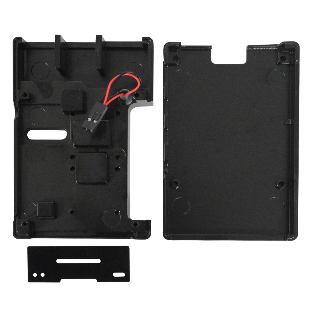 Raspberry Pi® 4 Zubehör - Gehäuse Kit Aluminium mit aktiv/passiver Kühlung
