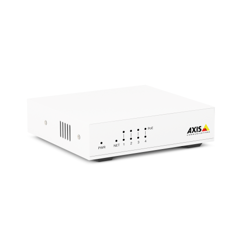 AXIS Zubehör Network Switch • D8004 • Unmanaged PoE Switch • 4-Port