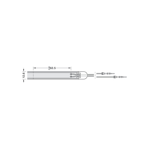LED-Band COB mit PUR-Verkapselung, LED 1159 24 V 2-pol. (monochrom), 10 W/m, IP67