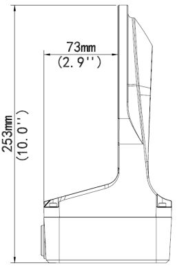 ALLNET IP Kamera zbh. Wallmount with Junctionbox/Wandmontag for ALL-CAM2495-LVEFN